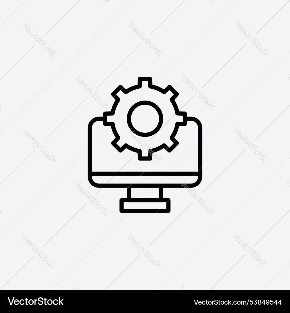 Web development icon set Web development icon set vector image