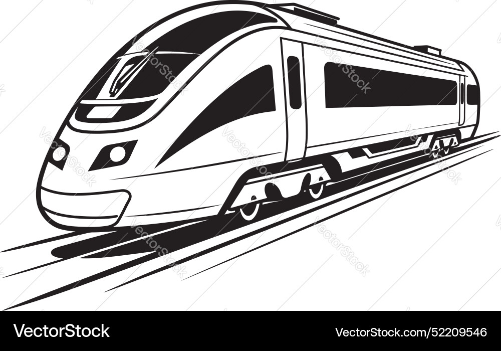 Turbo transit dynamic emblematic design of bullet Vector Image