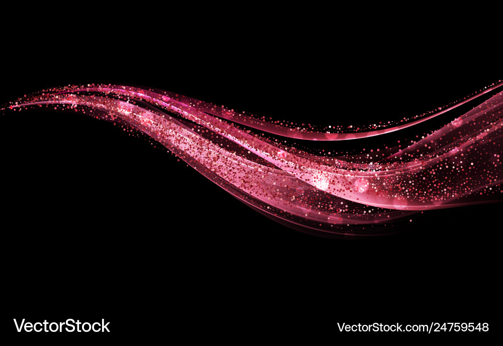 Abstract shiny color gold wave design element Abstract shiny color gold wave design element vector image