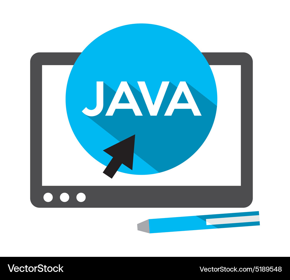 Programming language Vector Image