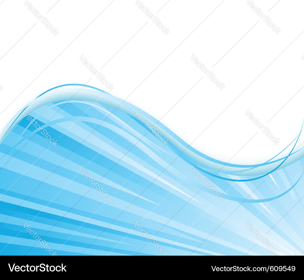 Abstract Blue Ray Background Royalty Free Vector Image