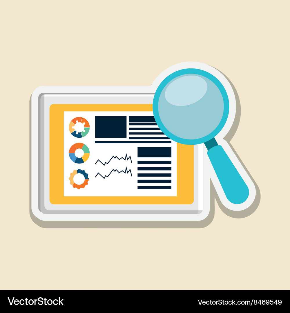 Responsive web design over white background Vector Image