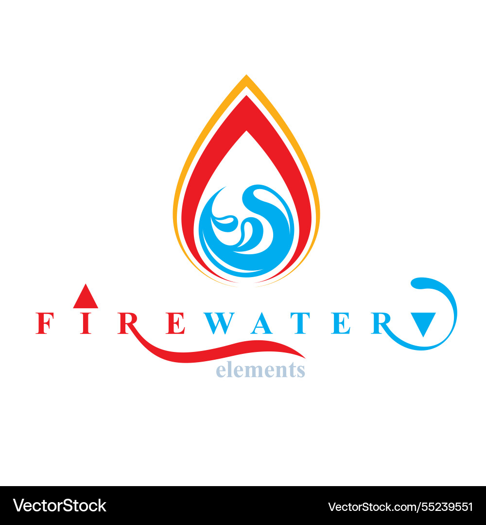 Naturelemente Balance konzeptionelles Emblem für den Gebrauch Naturelemente Balance konzeptionelles Emblem für den Gebrauch vektorbild