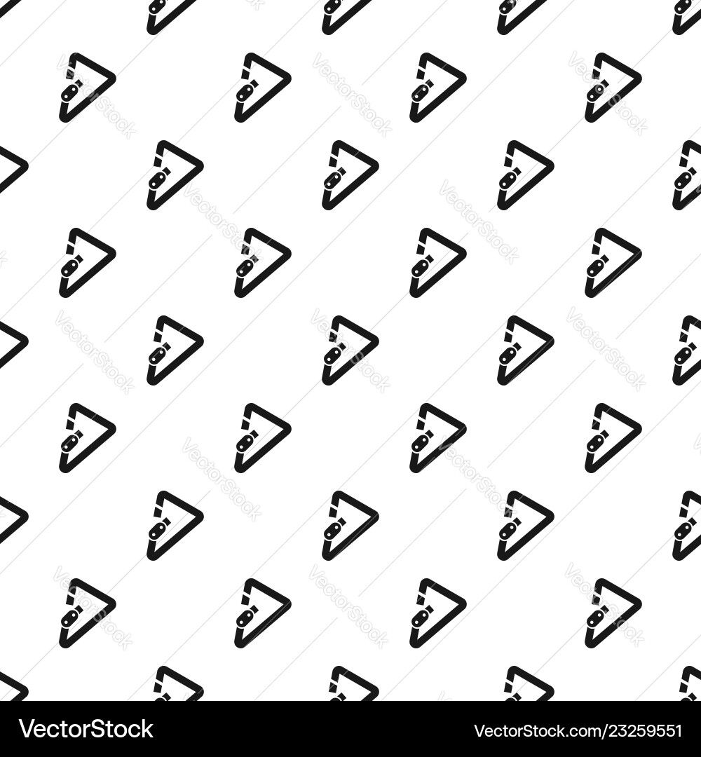 Triangular carabiner pattern seamless Triangular carabiner pattern seamless vector image