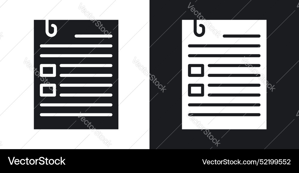 Assignment icon set in solid style Assignment icon set in solid style vector image