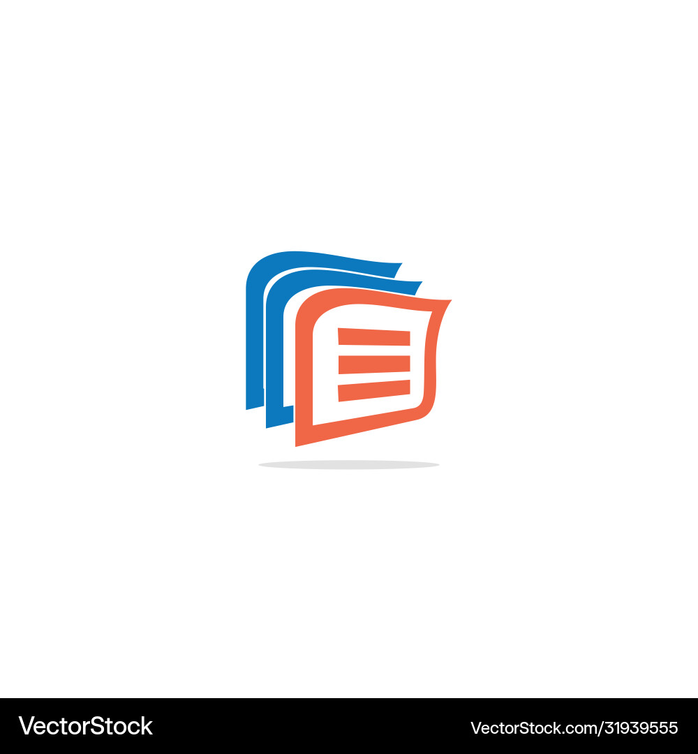 Document & Data Concepts Logo Vector Image