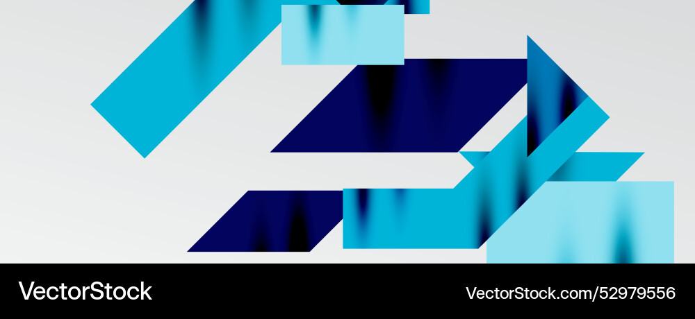 Dynamic lines and triangles Vector Image