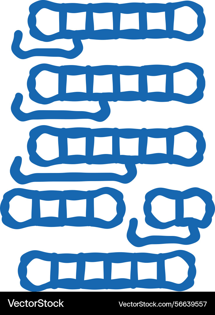 Insertion sort algorithm icon doodle Insertion sort algorithm icon doodle vector image
