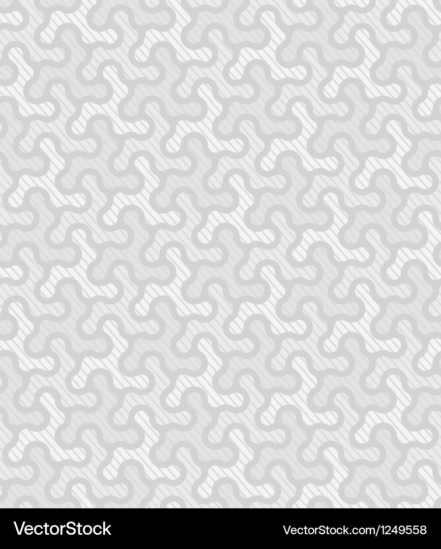 Light Gray Geometric Seamless Pattern vector image