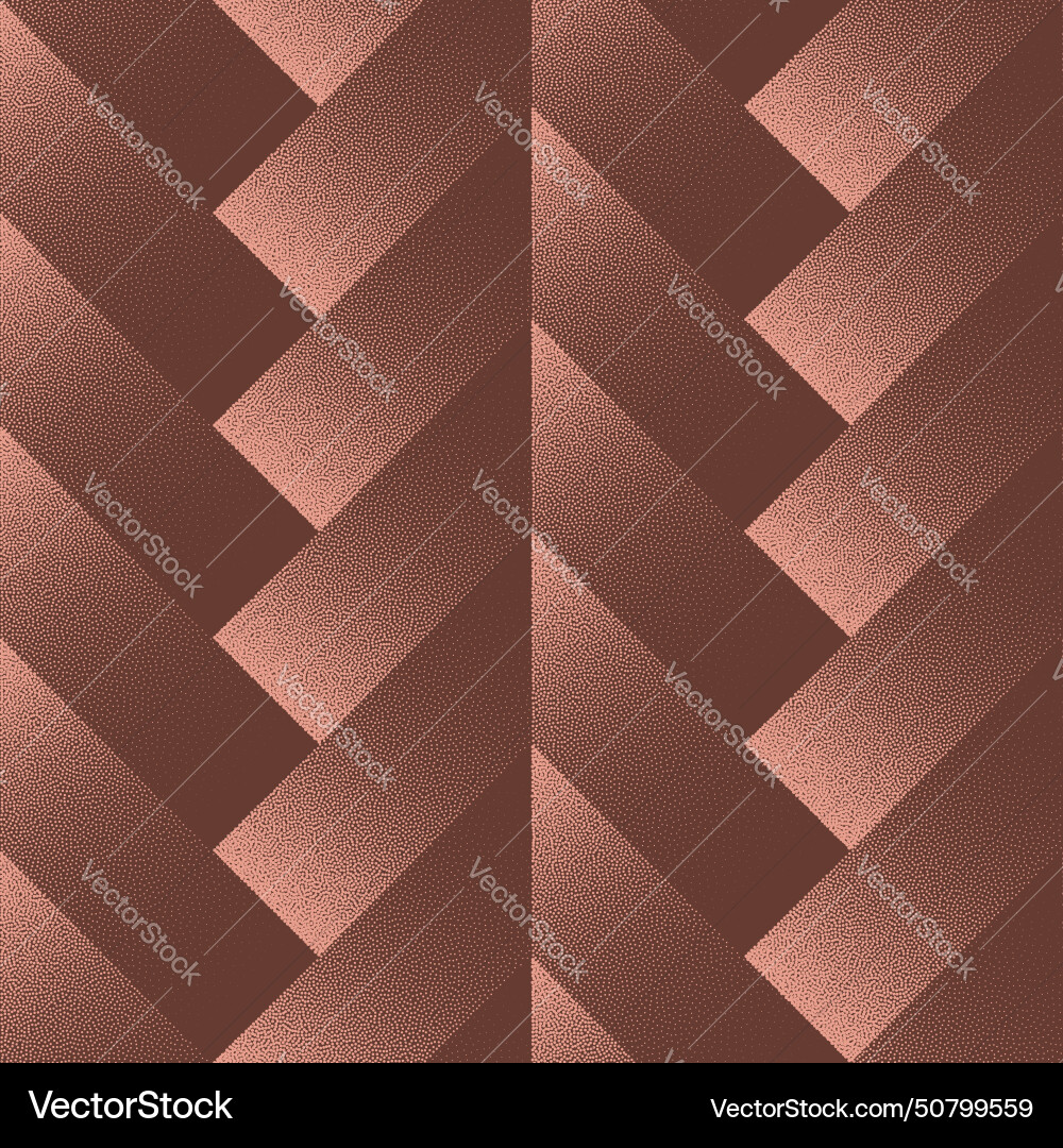 Herringbone Parquet Seamless Pattern Trend Brown Vector Image