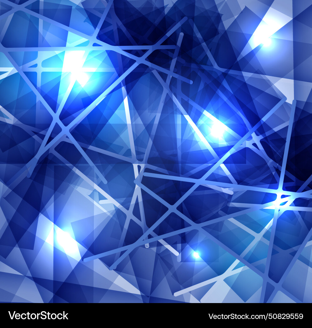 Ice abstract background with lines texture Vector Image