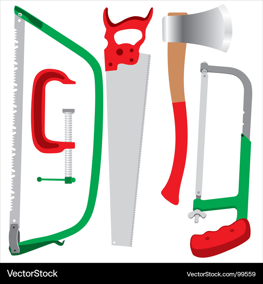 Tool Collection Vector Image