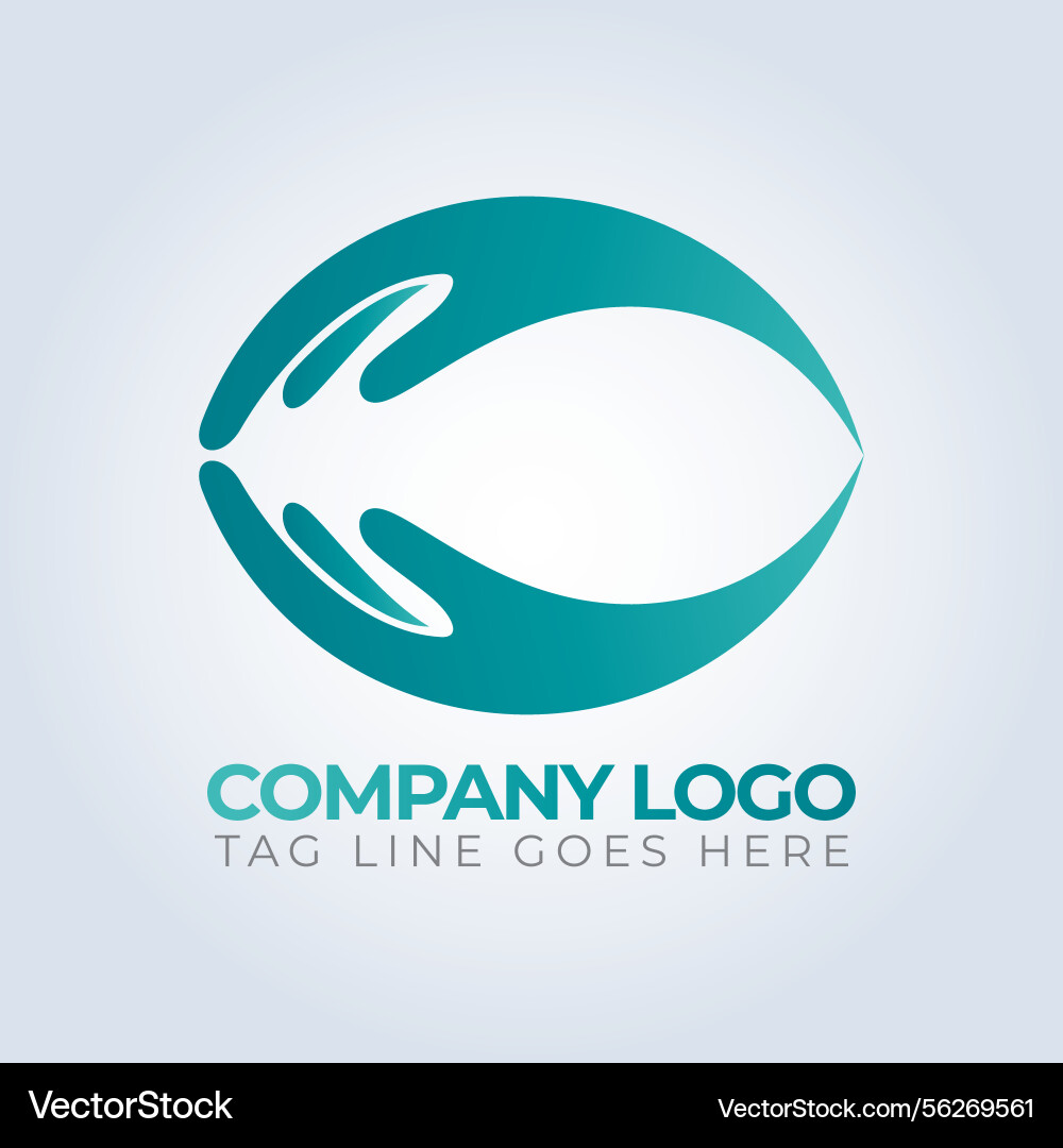 Company identity logo template unique color theme Company identity logo template unique color theme vector image