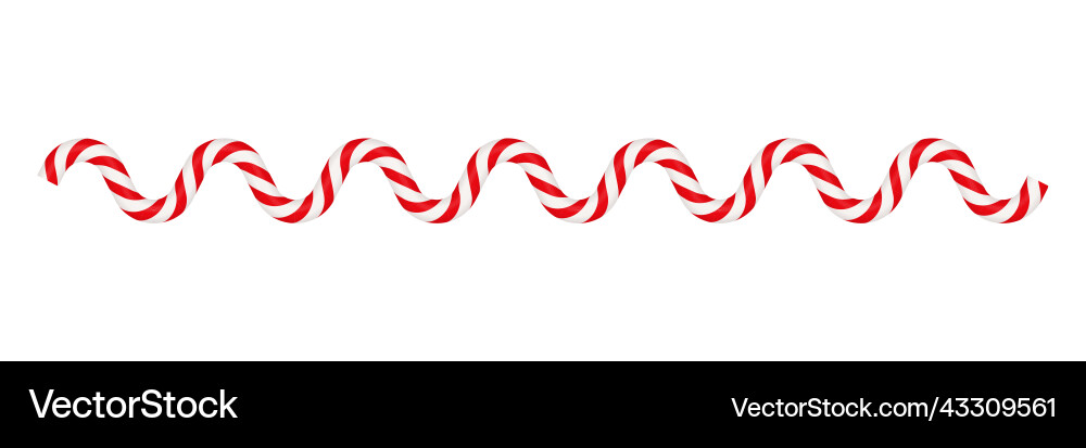 Weihnachten Süßigkeiten Rohrlinie mit Rot und Weiß Weihnachten Süßigkeiten Rohrlinie mit Rot und Weiß vektorbild