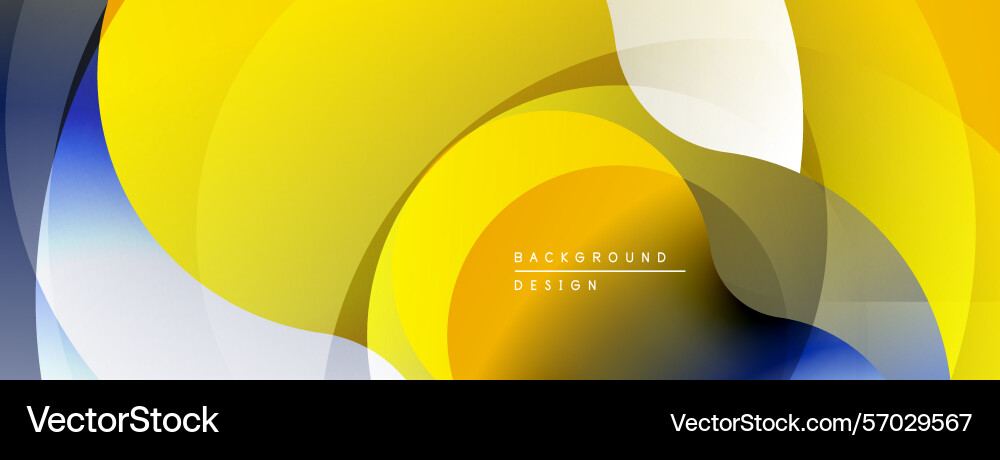 Abstract background features overlapping rounded Abstract background features overlapping rounded Vector Image