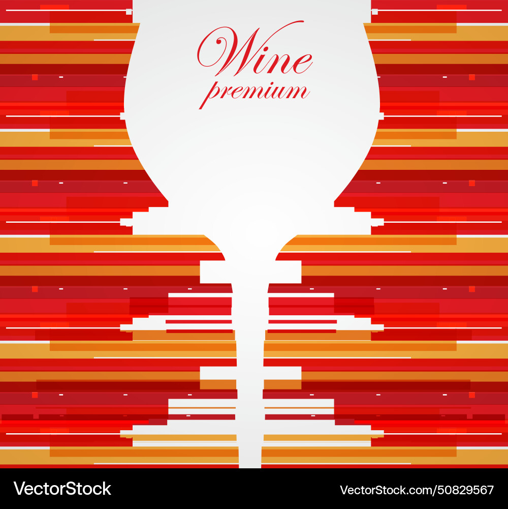 Wine menu card design background Wine menu card design background vector image
