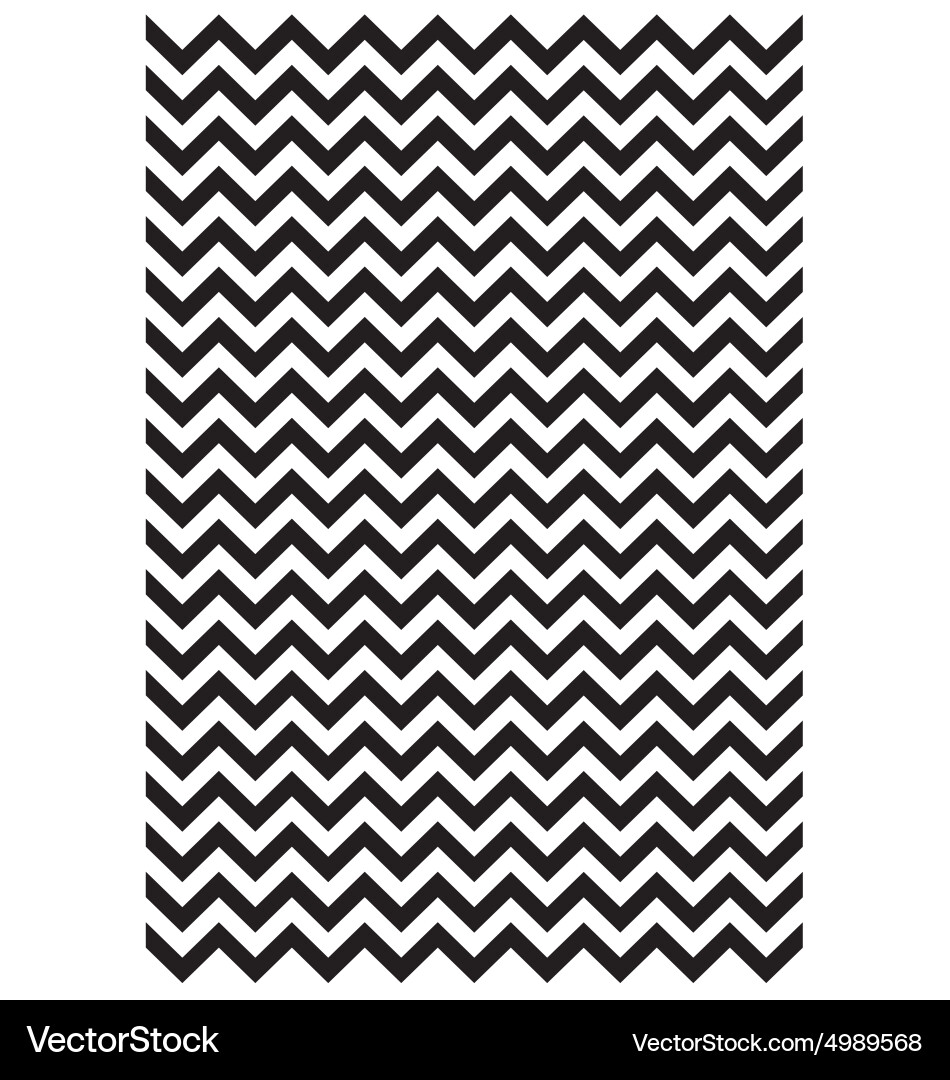 Zigzag Chevron Pattern Vector Image