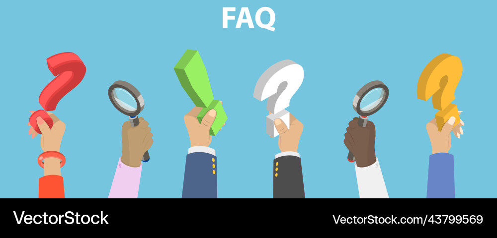 3d isometric flat conceptual Royalty Free Vector Image