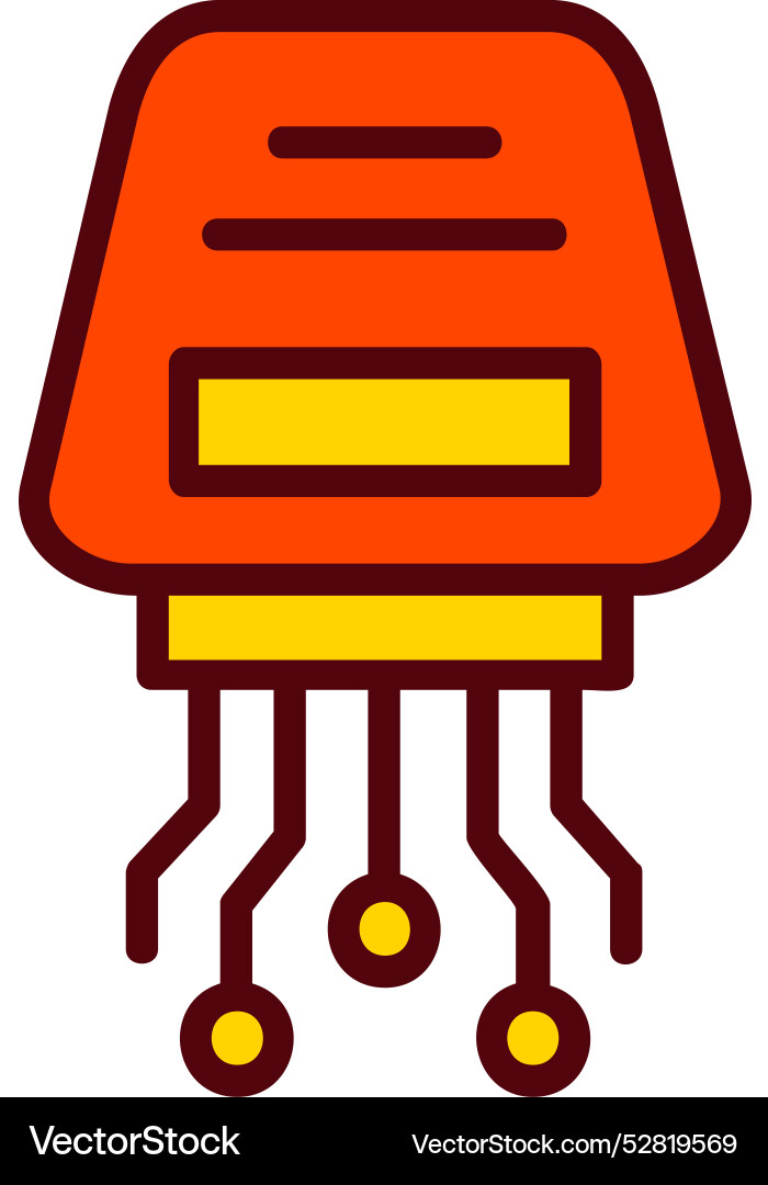 Data encryption icon design vector image