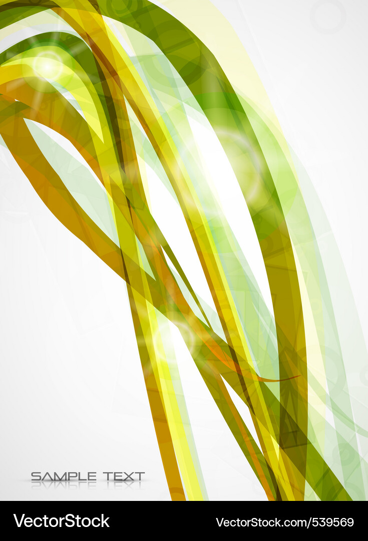 Dynamic Flow Lines Vector Image