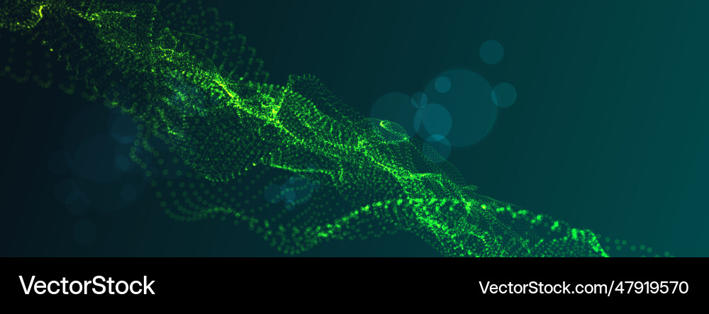 Abstract background particles liquid dynamic flow Abstract background particles liquid dynamic flow vector image