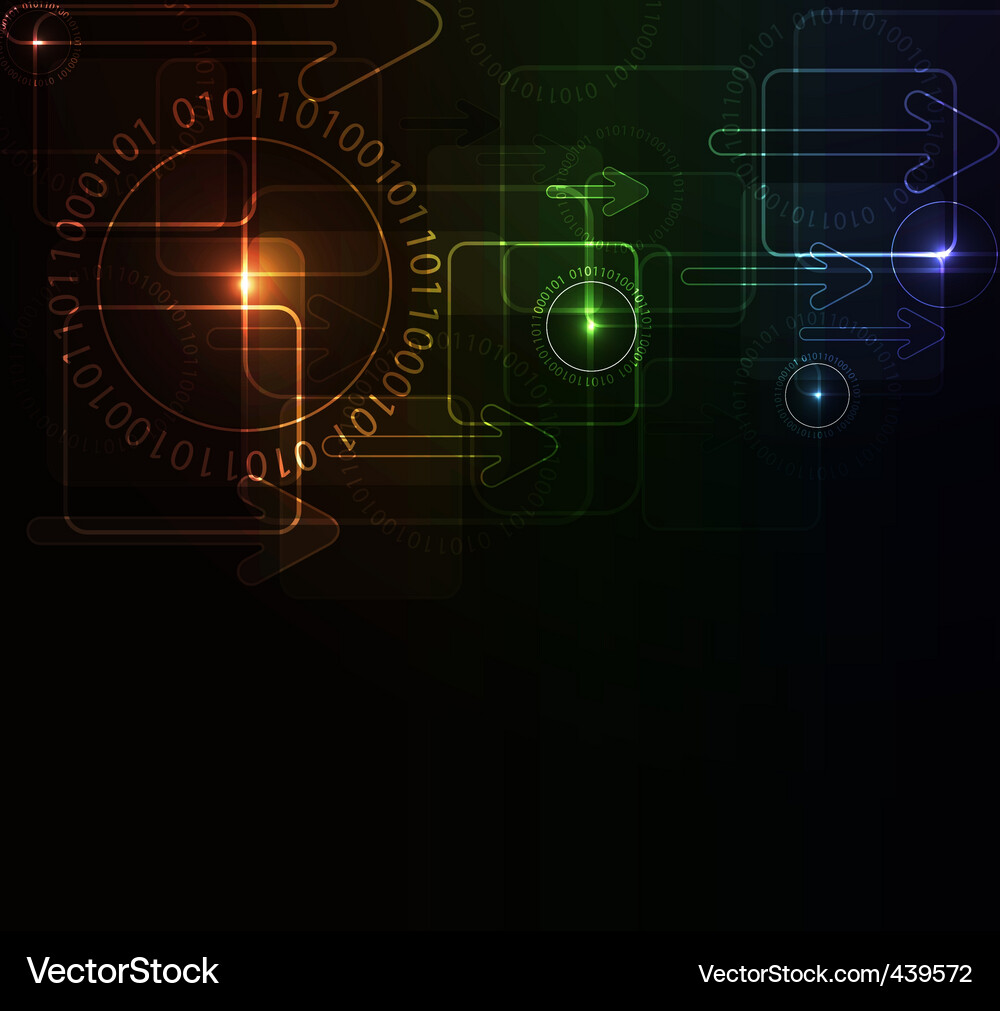 Abstract digital background Vector Image
