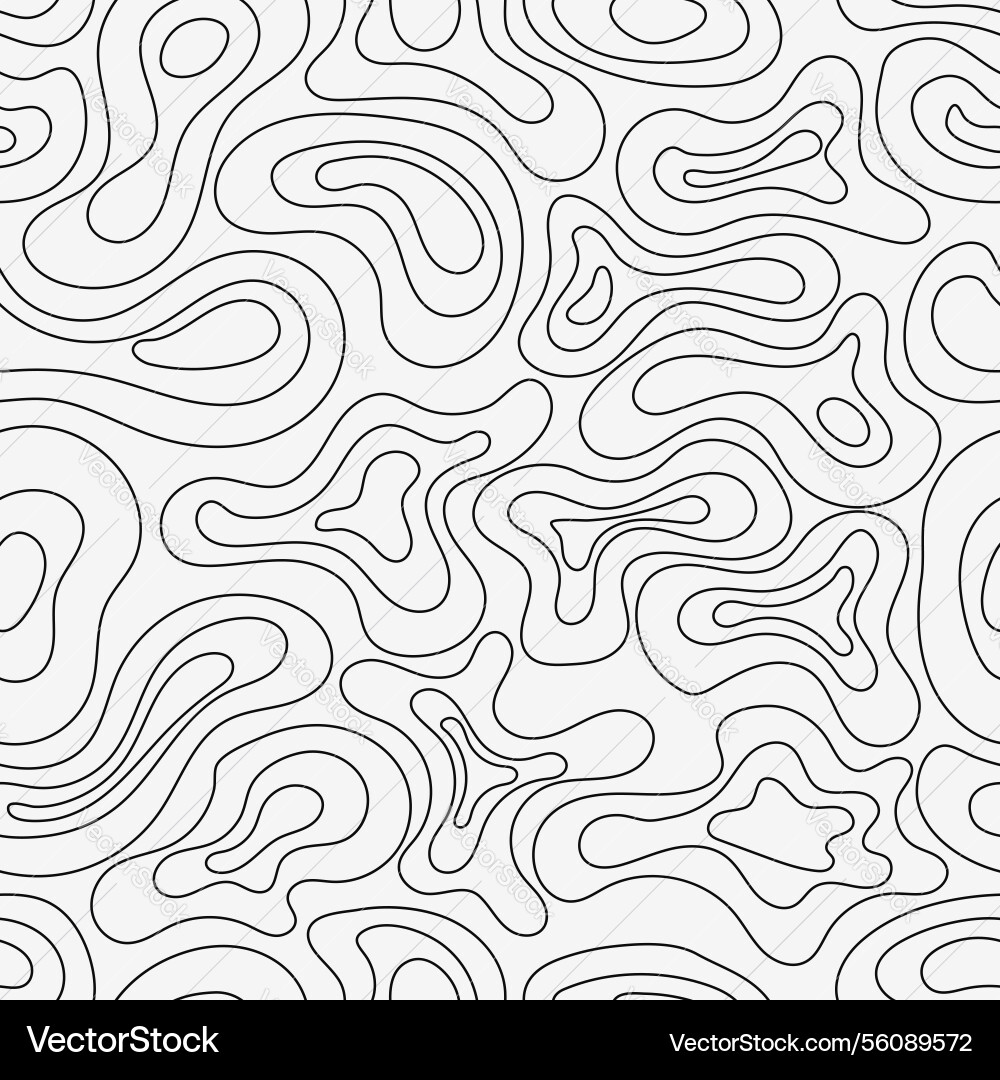Abstract Line Art Pattern Vector Image