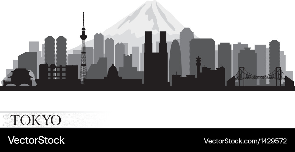 Tokyo Skyline Outline Vector Images (over 370) tokyo-skyline-outline-vector-images-over-370