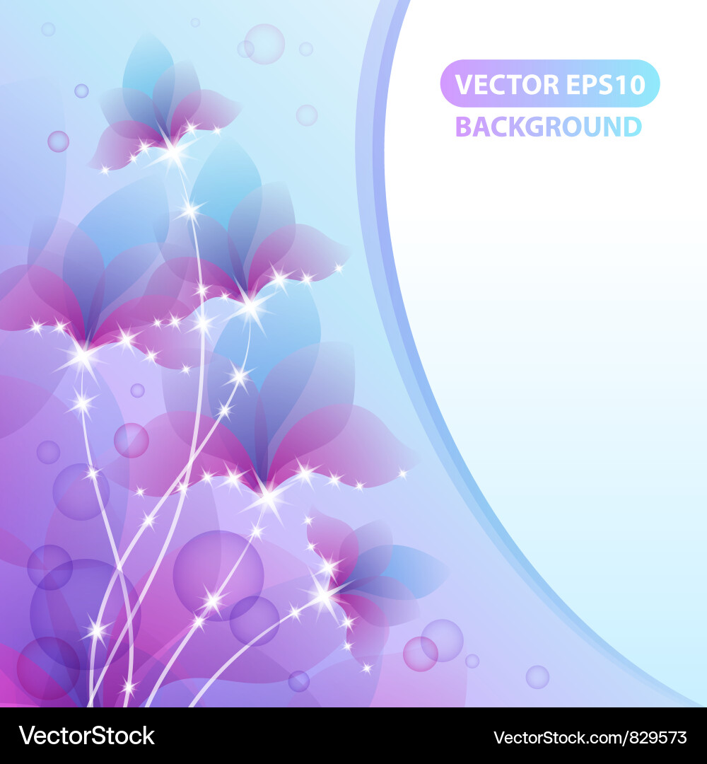 Sparkling Abstract Background Vector Image