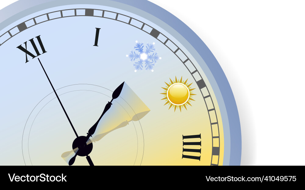Hands of the clock on dial indicate Hands of the clock on dial indicate vector image