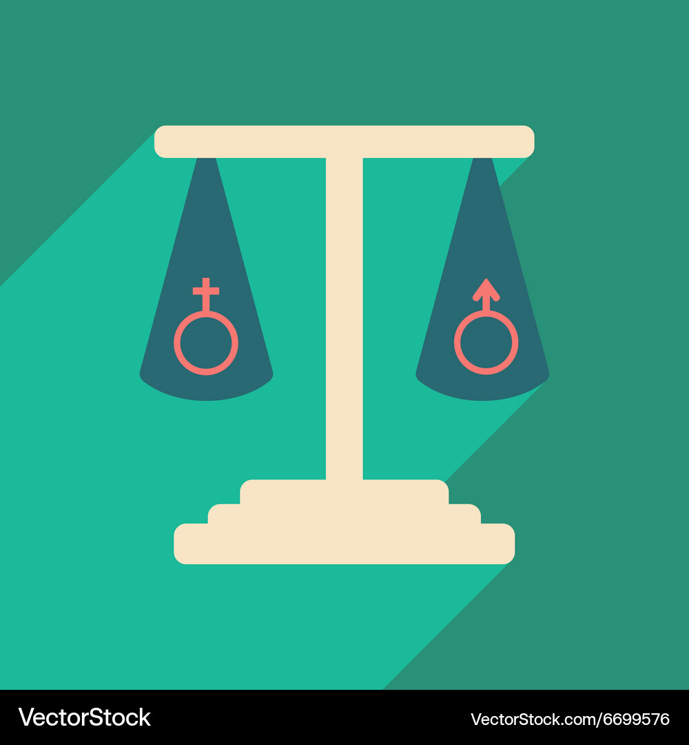 Flat with shadow icon and mobile application Vector Image