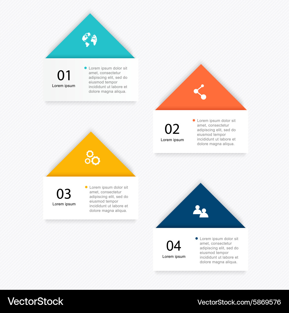 Informative Data Charts & Diagrams vector image