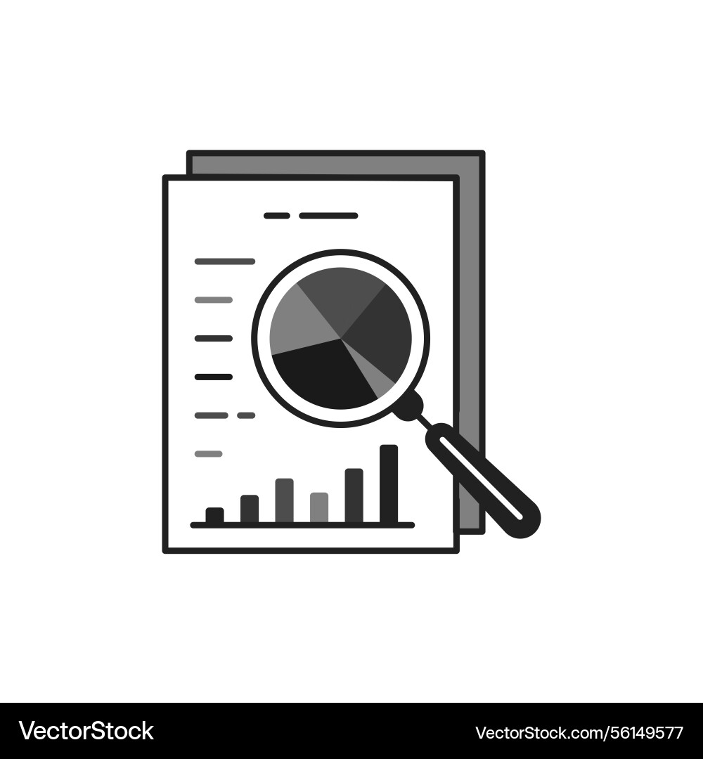 Analysis and processing of information Analysis and processing of information vector image