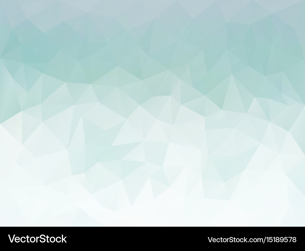Geometric Blue Triangular Pattern vector image