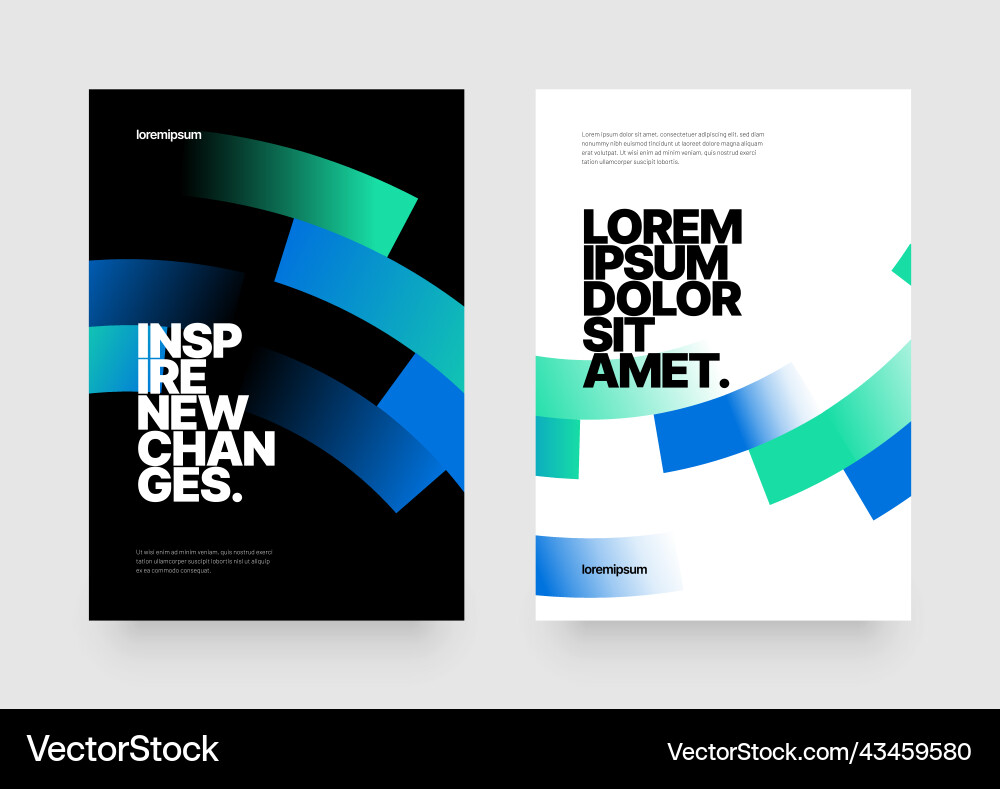 Layout template for events or business related vector image