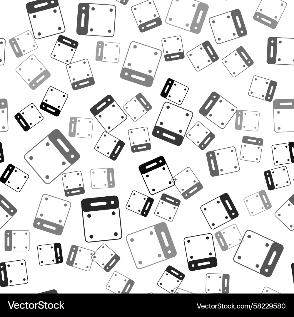 Server Data Hosting Icon - Seamless Pattern Vector Image
