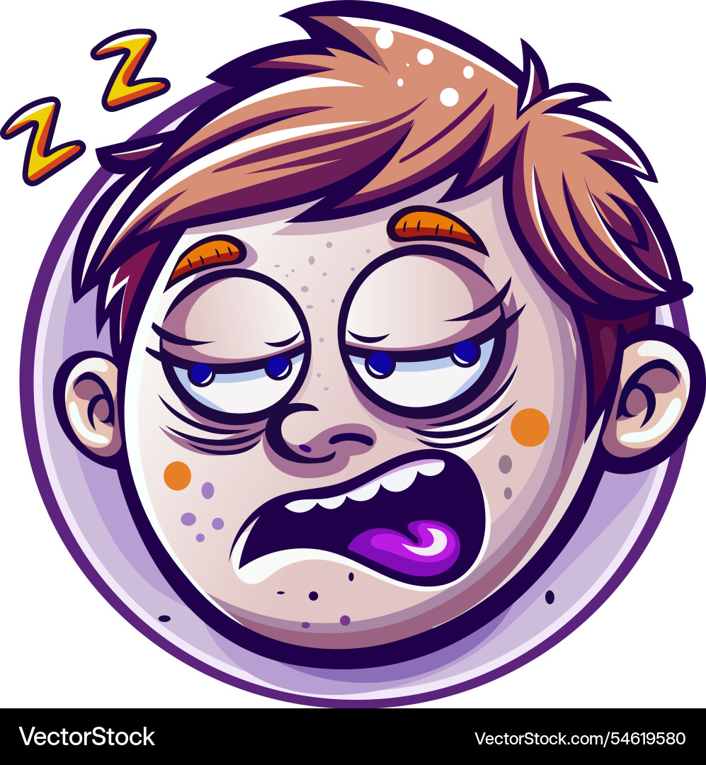 Sleepless Royalty Free Vector Image - VectorStock