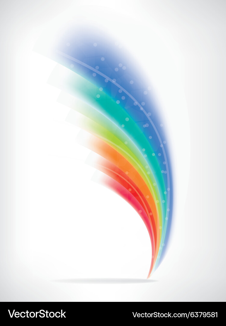 Abstract background with waves and lines Vector Image