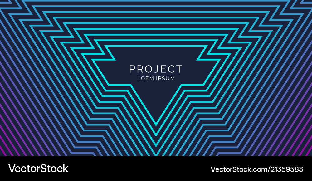 Abstract background with black lines Vector Image