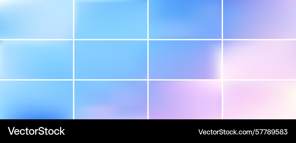 Winter mesh gradient background in soft pastel Winter mesh gradient background in soft pastel vector image
