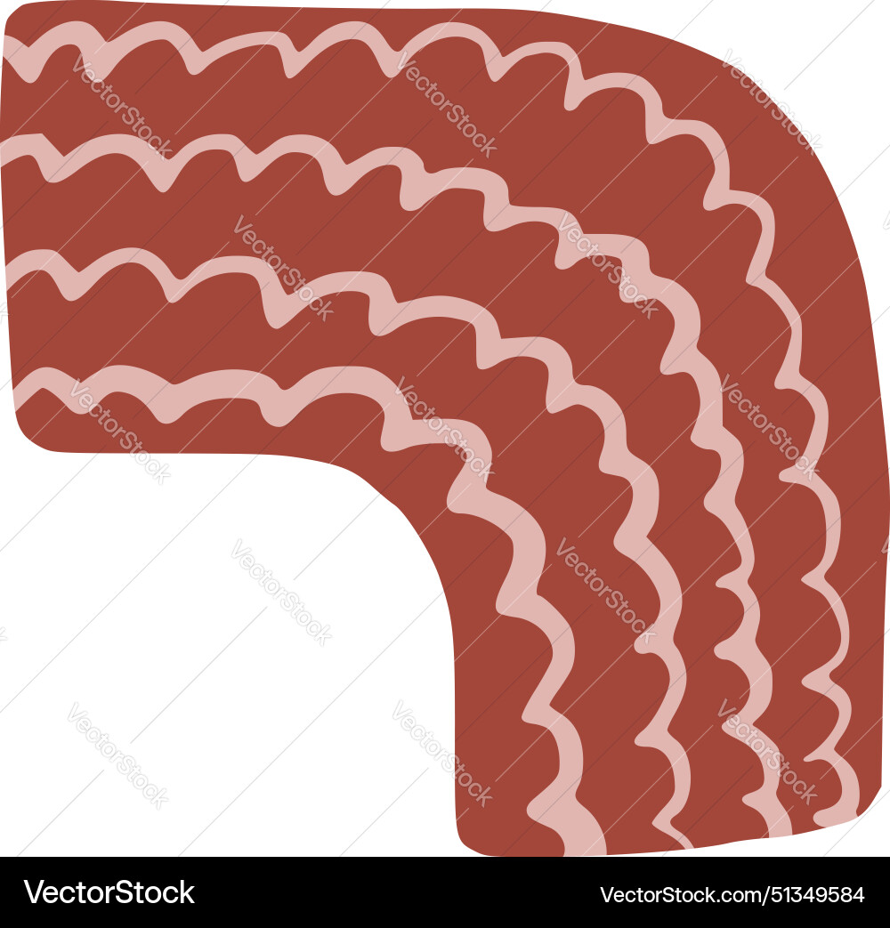 Minimalist abstract curved pattern with wavy Minimalist abstract curved pattern with wavy Vector Image