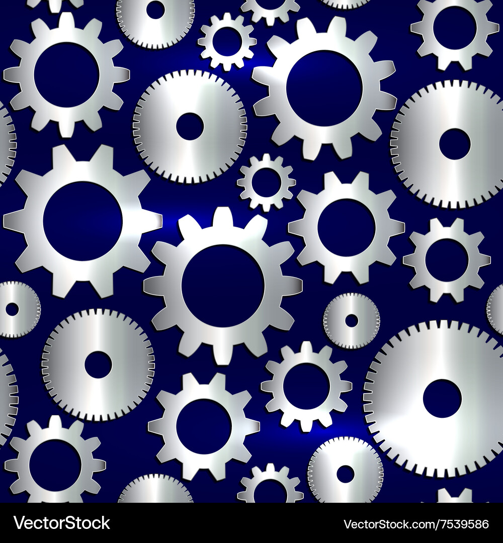 Seamless background in tech style Vector Image