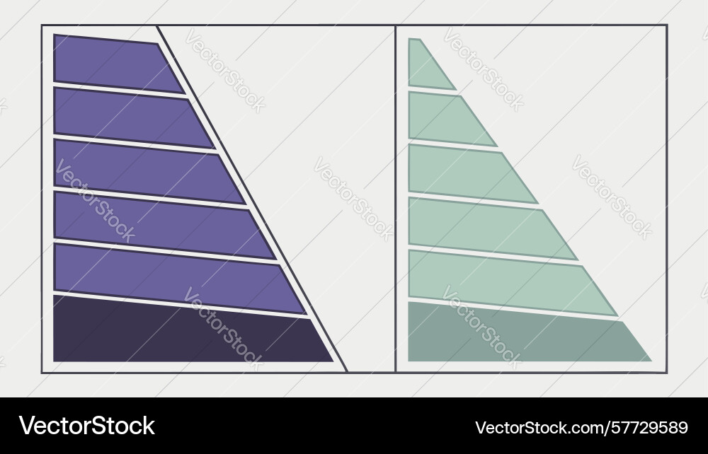 Abstract geometric data visualization gradient vector image