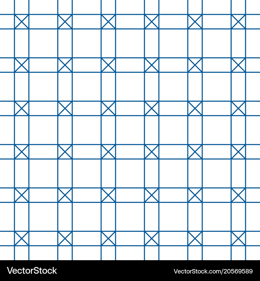 Geometric Grid Pattern Vector Image