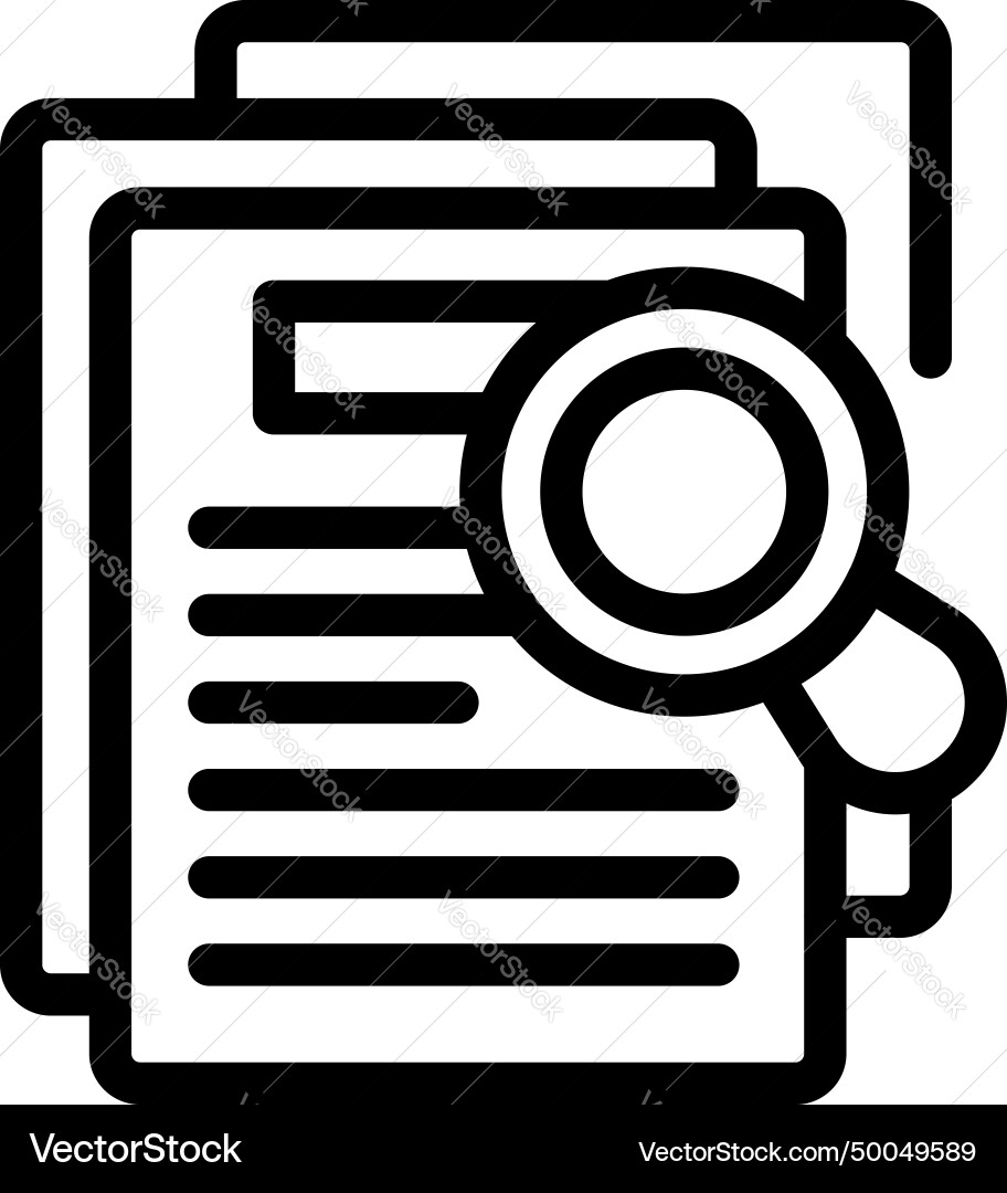 Instructor class center icon outline learn Vector Image