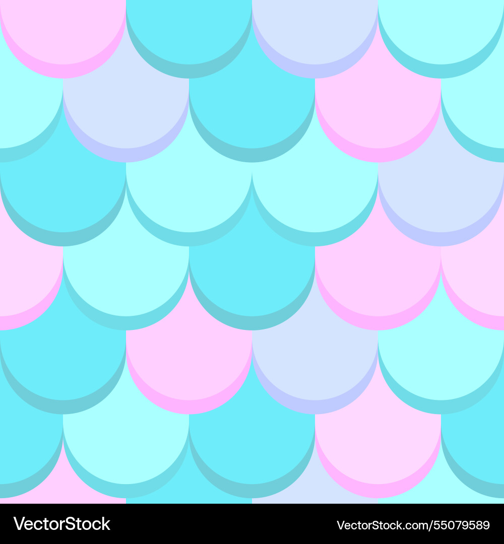 Seamless pattern with scaly fish image Seamless pattern with scaly fish image vector image