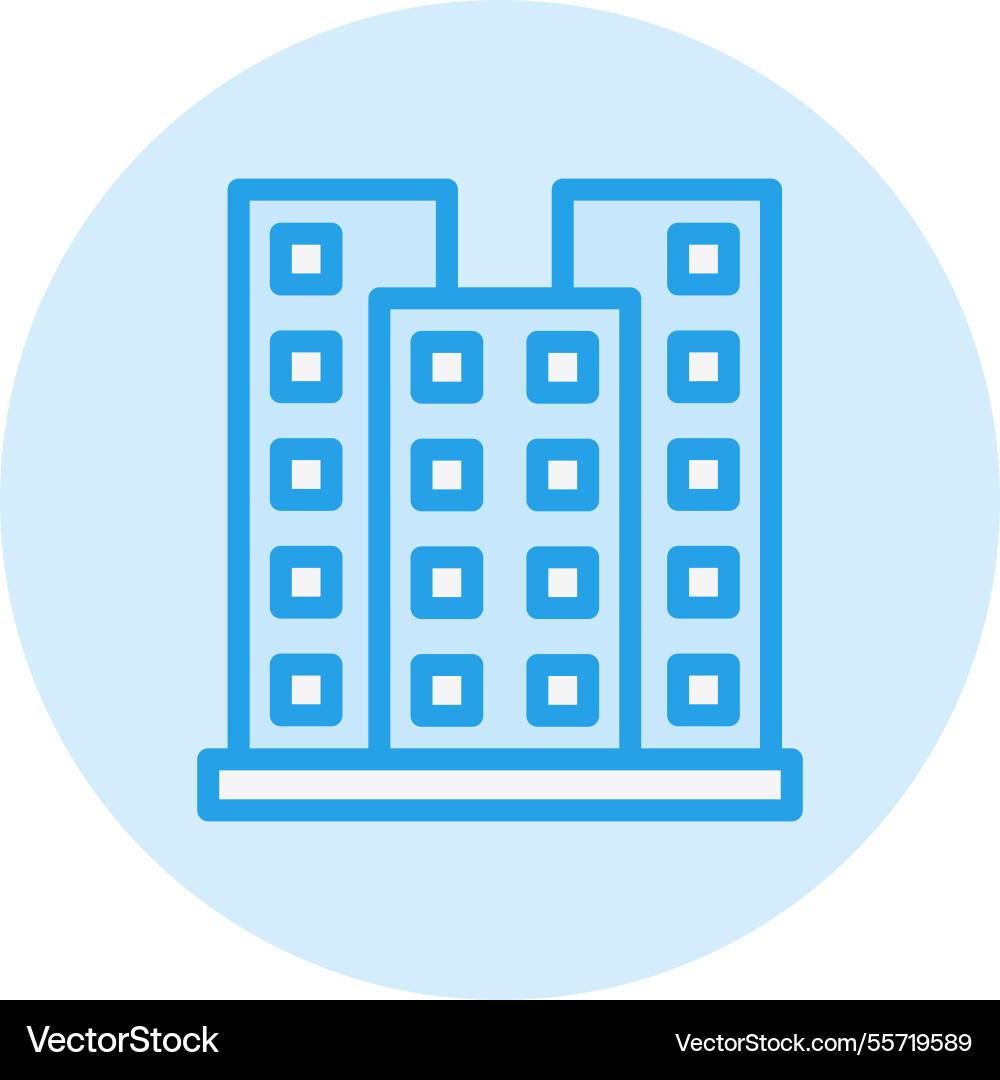 Skycraper icon design Vector Image