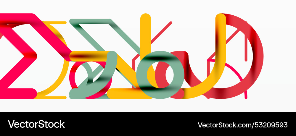 Abstract background circles and colorful round Vector Image