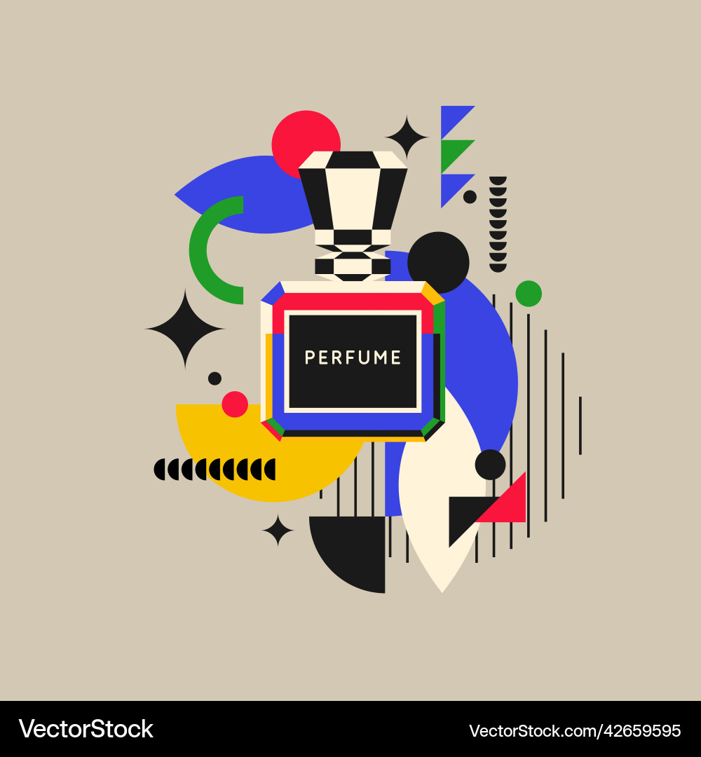 A modern fashion poster in the youth style Vector Image