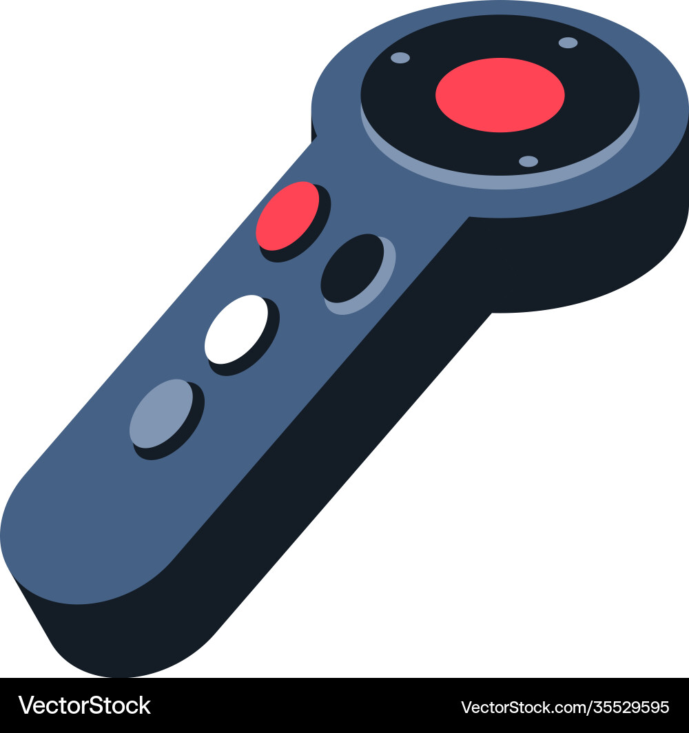 Isometric vr controller Isometric vr controller vector image